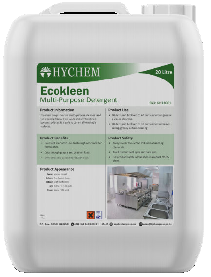 Hychem | ecokleen kitchen product photo